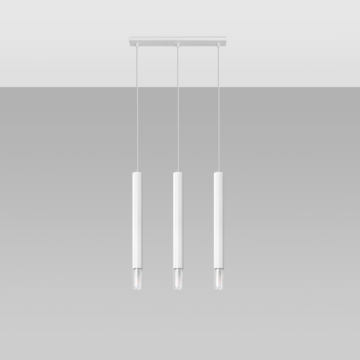 Pendant lamp WEZYR 3 white