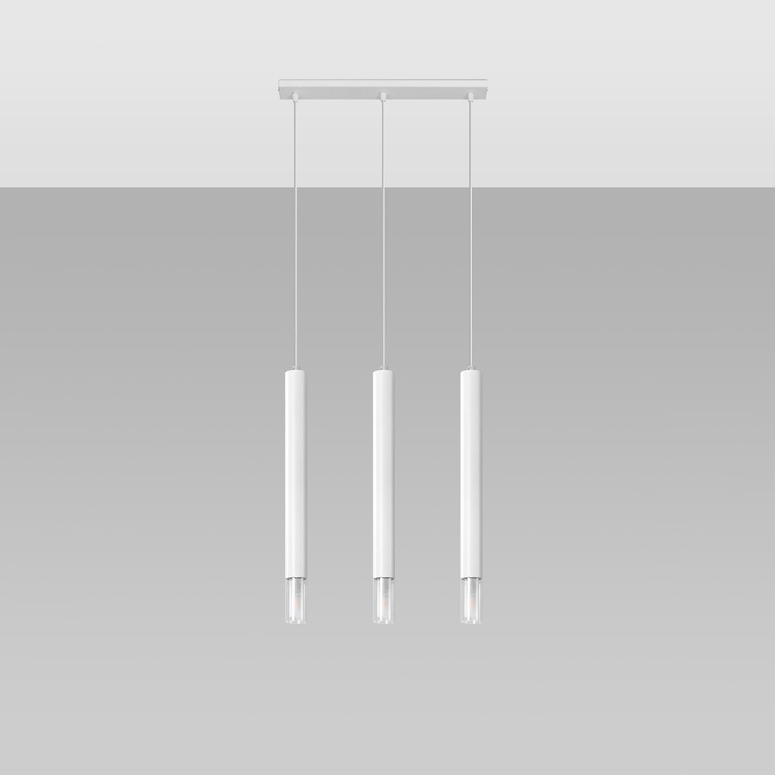 Pendant lamp WEZYR 3 white