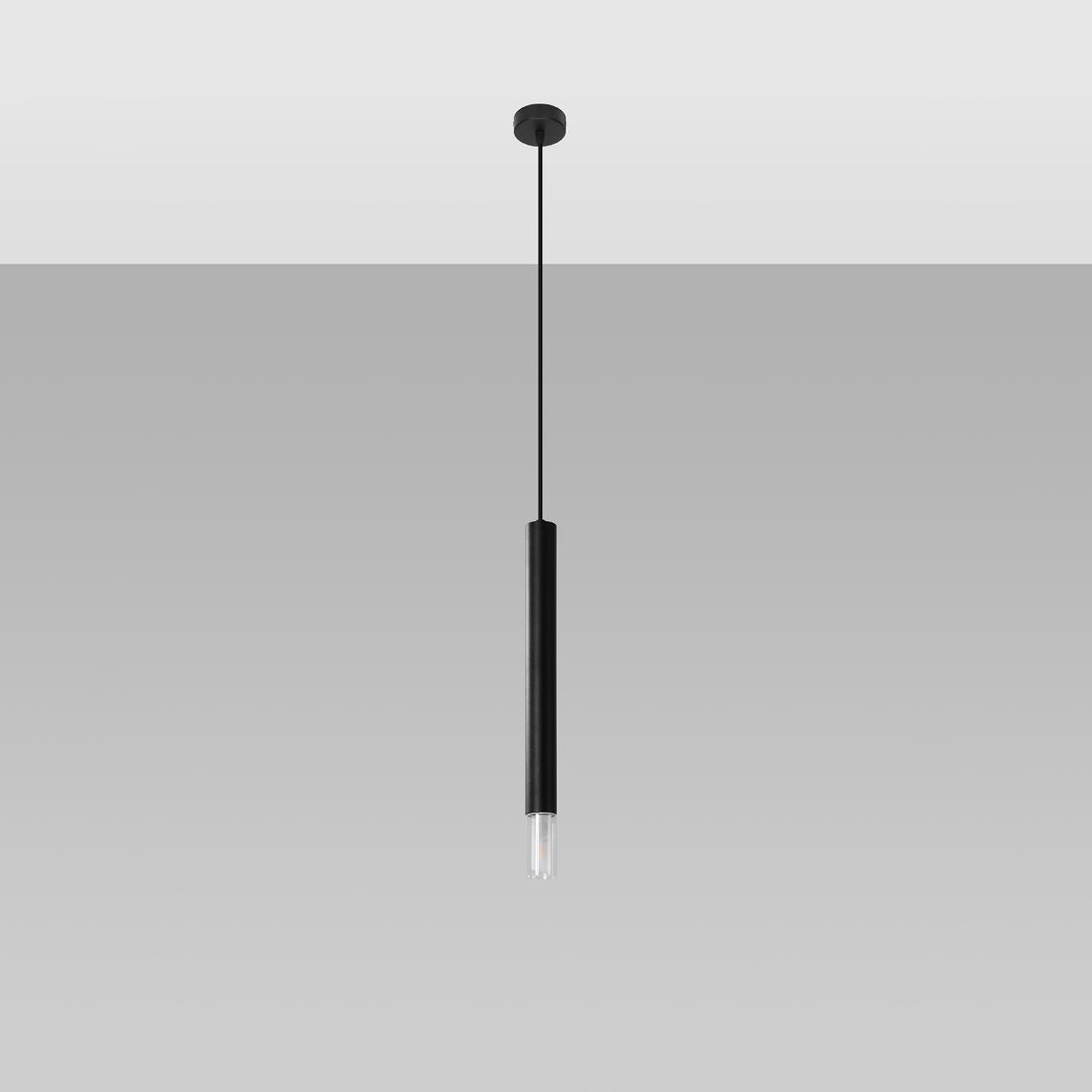 Pendant lamp WEZYR 1 black