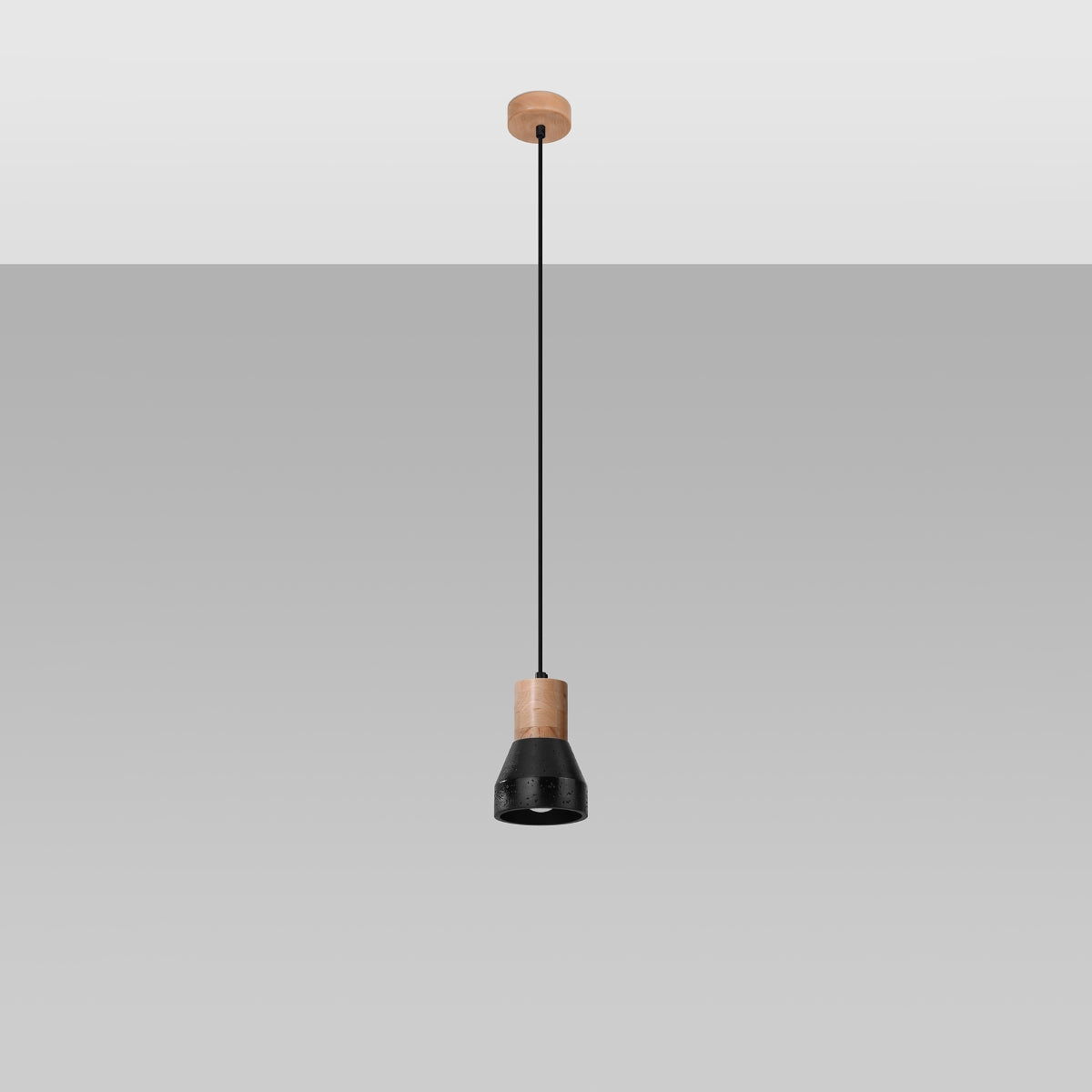 Pendant lamp QUBIC black