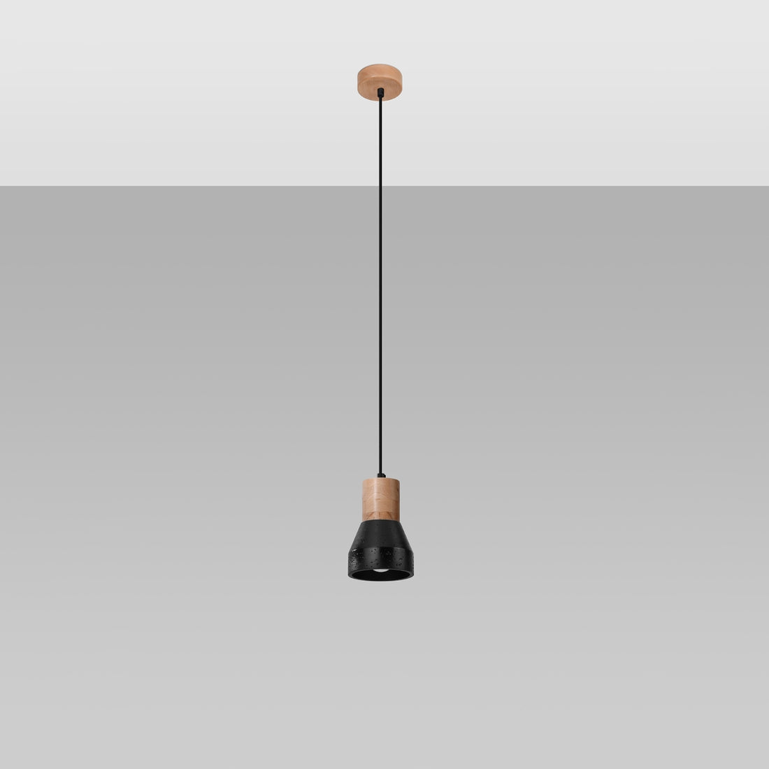 Pendant lamp QUBIC black