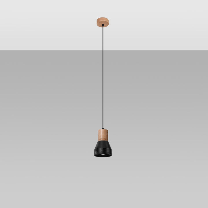 Pendant lamp QUBIC black
