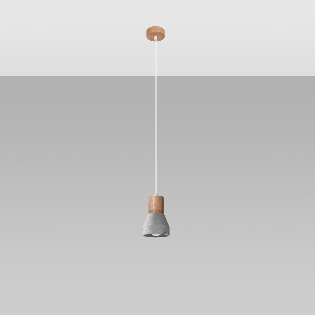 Pendant lamp QUBIC grey