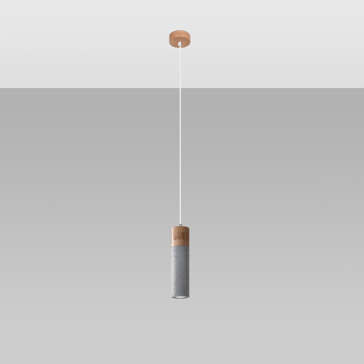 Pendant lamp ZANE 1 grey