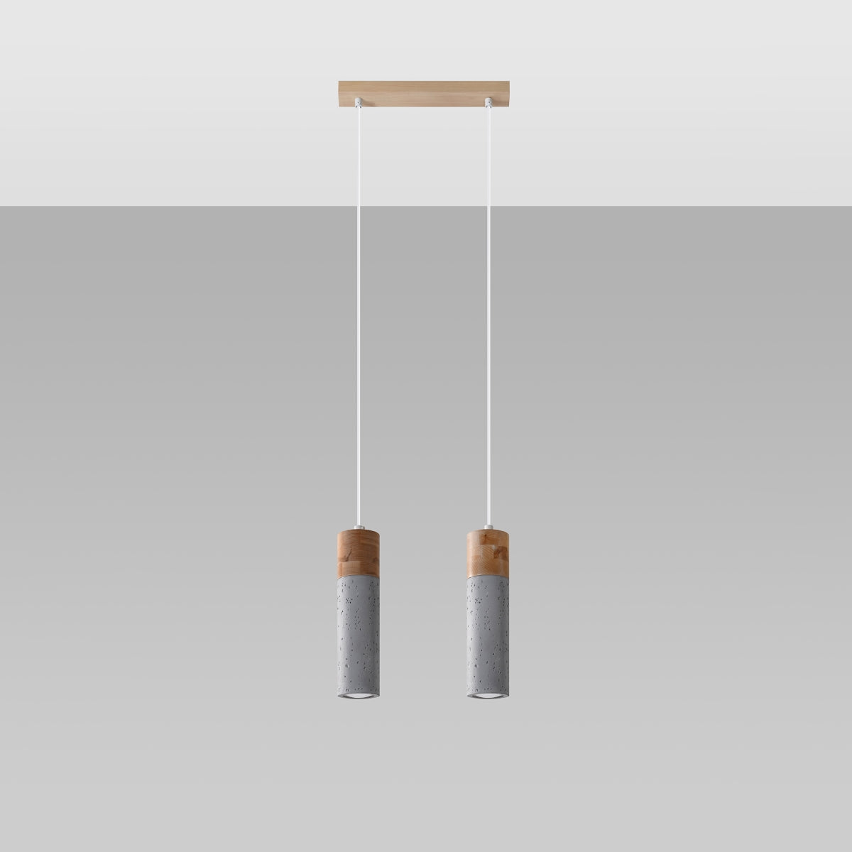 Pendant lamp ZANE 2 grey