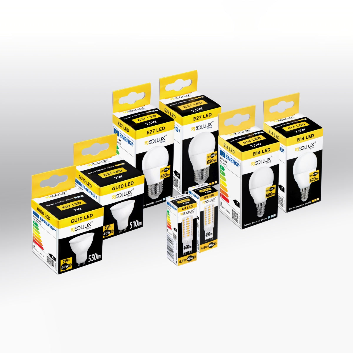 LED bulb E14 4000K 7,5W 680lm