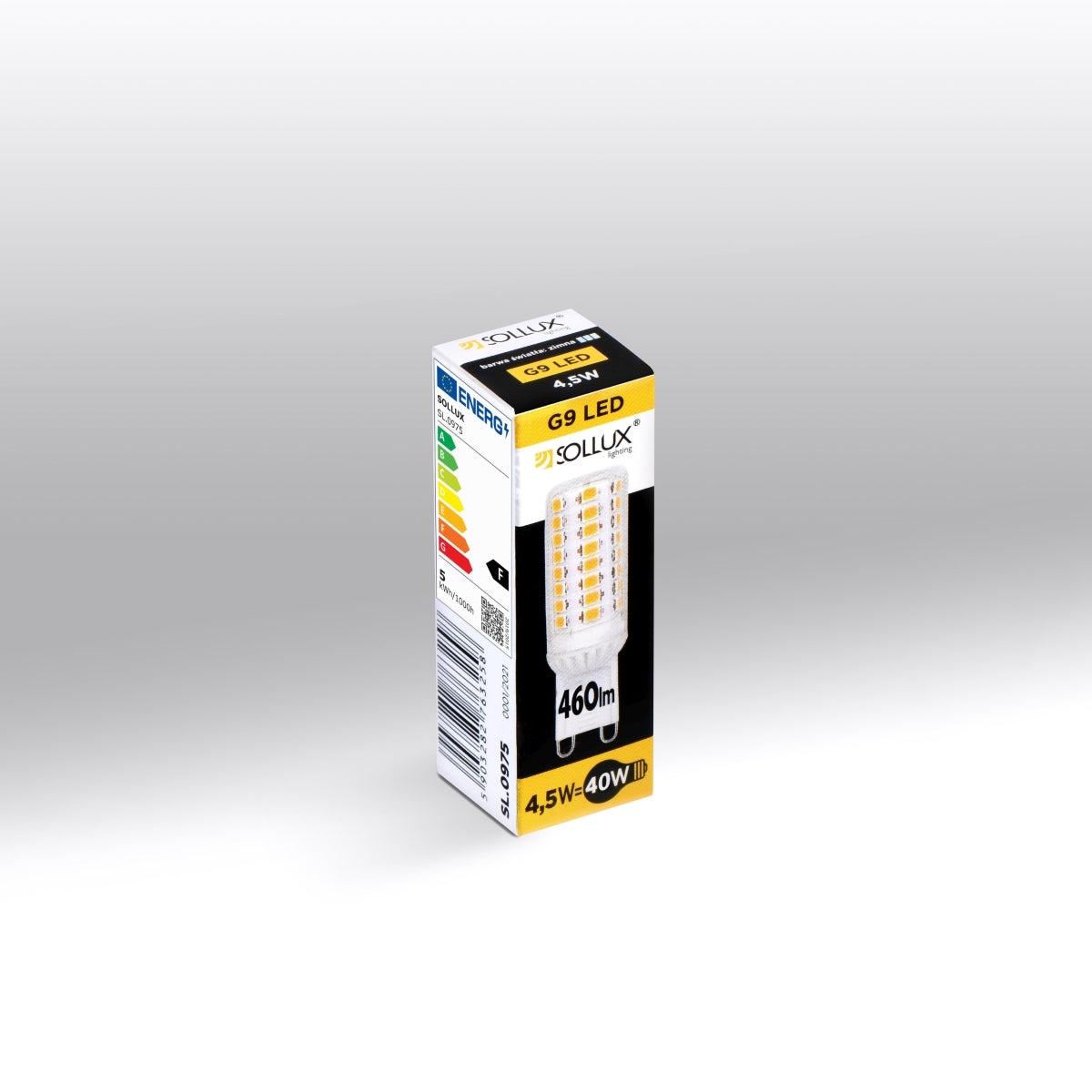 LED bulb G9 4000K 4,5W 460lm