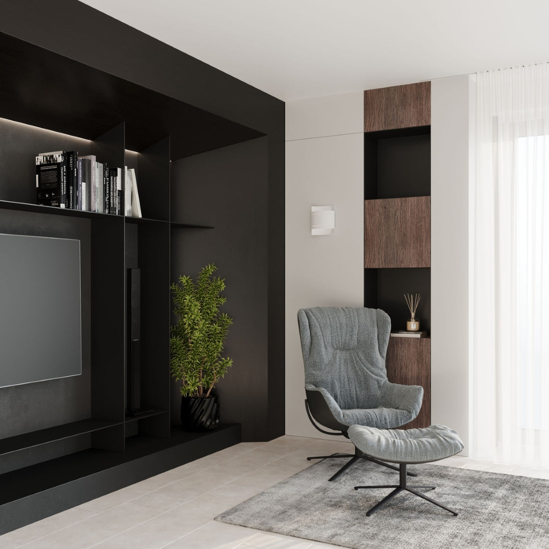 Wall lamp HESTIA white