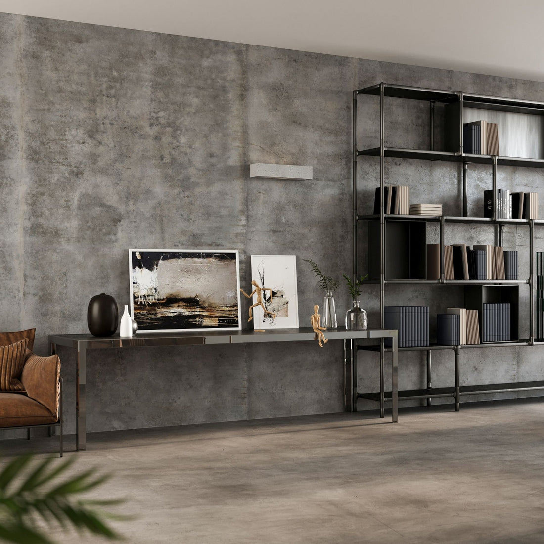 Wall lamp VEGA 50 concrete