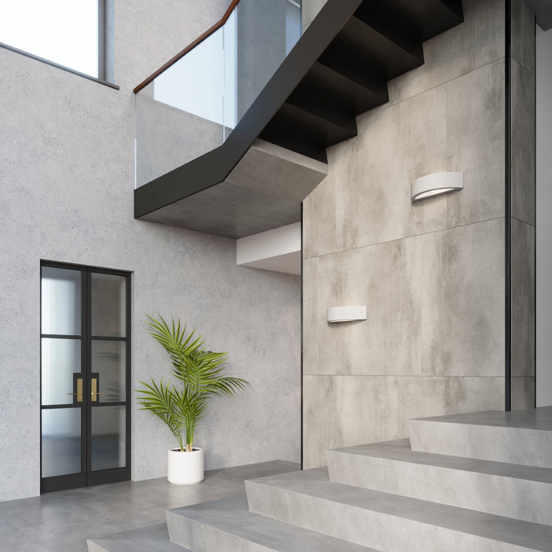 Wall lamp ATENA concrete