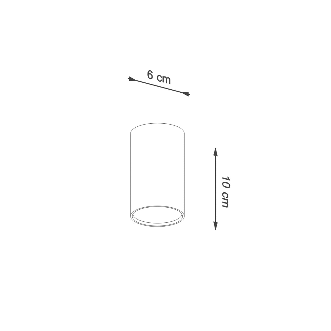 Ceiling lamp LAGOS 10 white