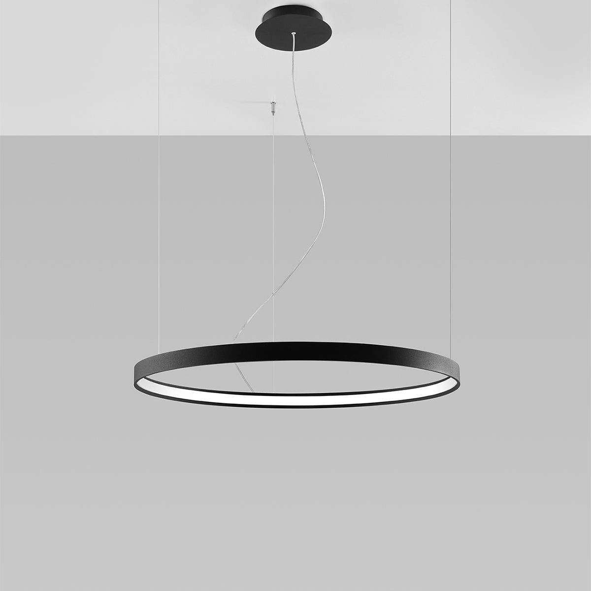 Chandelier RIO 78 black 3000K