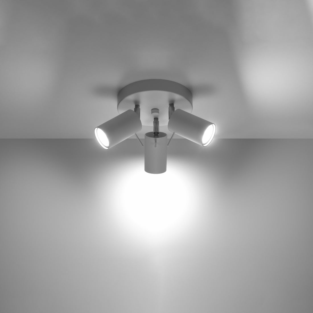 Ceiling lamp RING 3P white