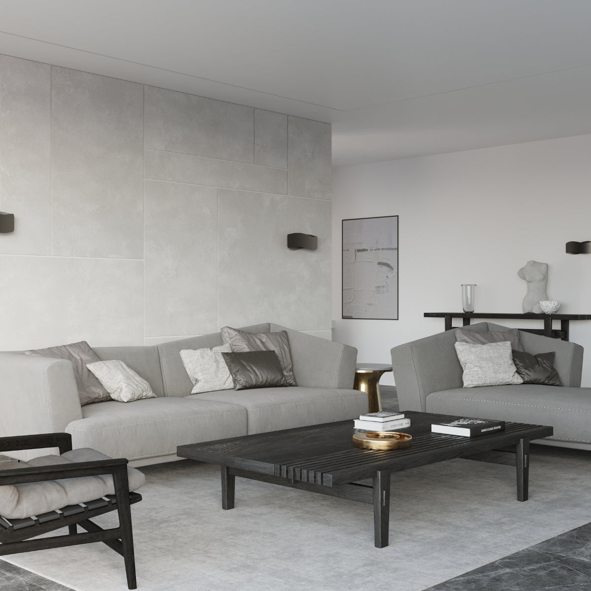 Wall lamp TILA 40 black