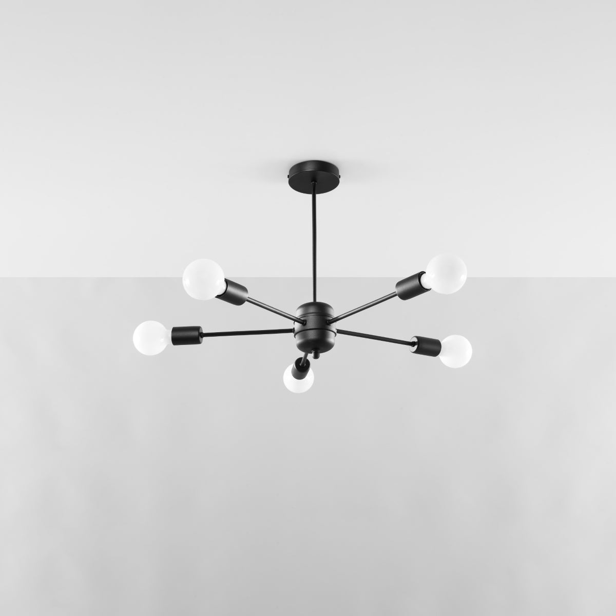 Chandelier LANGO 5 black