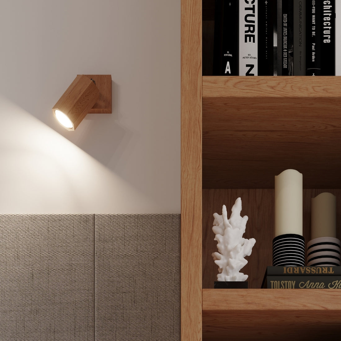 Ceiling lamp ZEKE 4 oak
