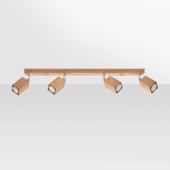 Ceiling lamp KEKE 4 oak
