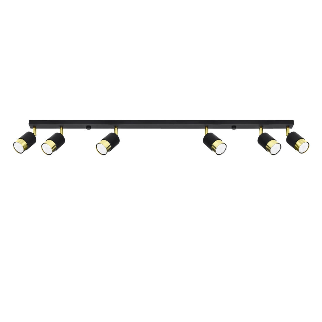 Ceiling lamp NERO 6 black/golden
