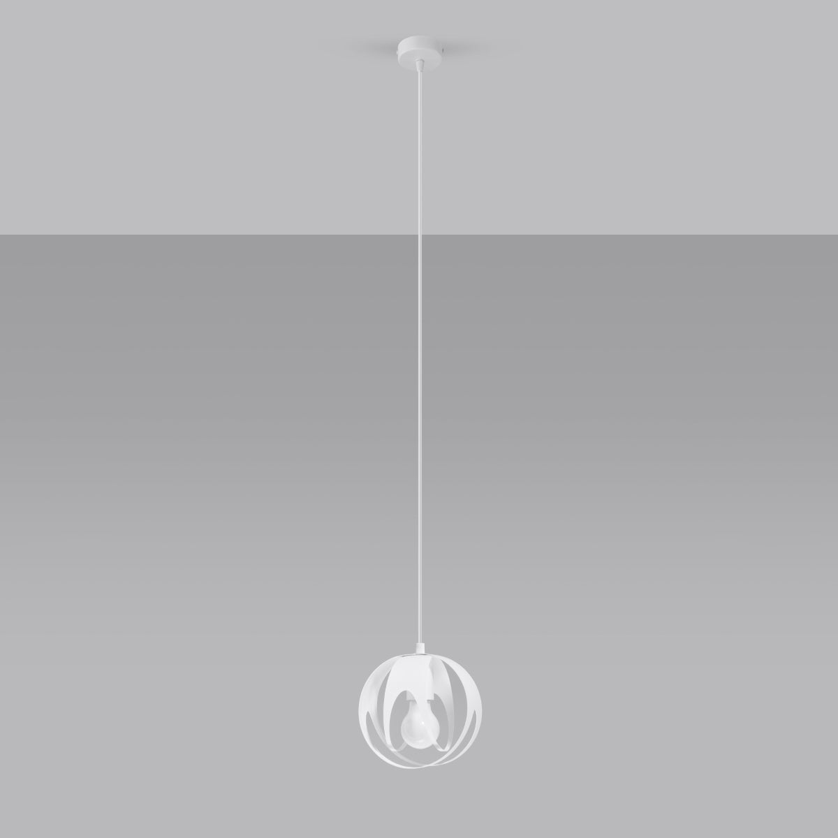 Pendant lamp TULOS 1 white