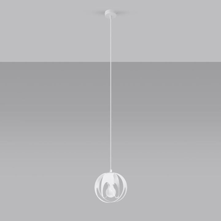 Pendant lamp TULOS 1 white