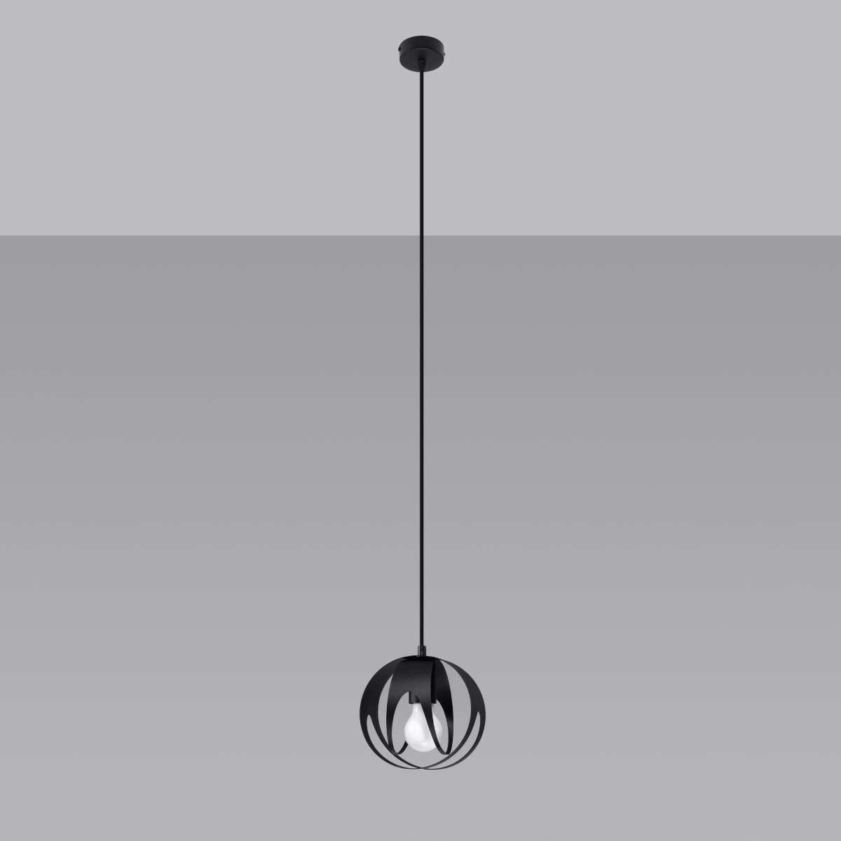 Pendant lamp TULOS 1 black