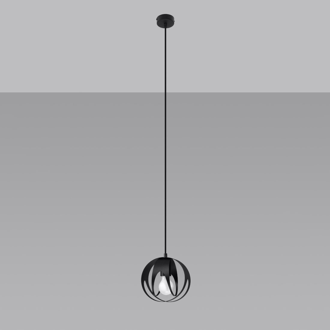Pendant lamp TULOS 1 black