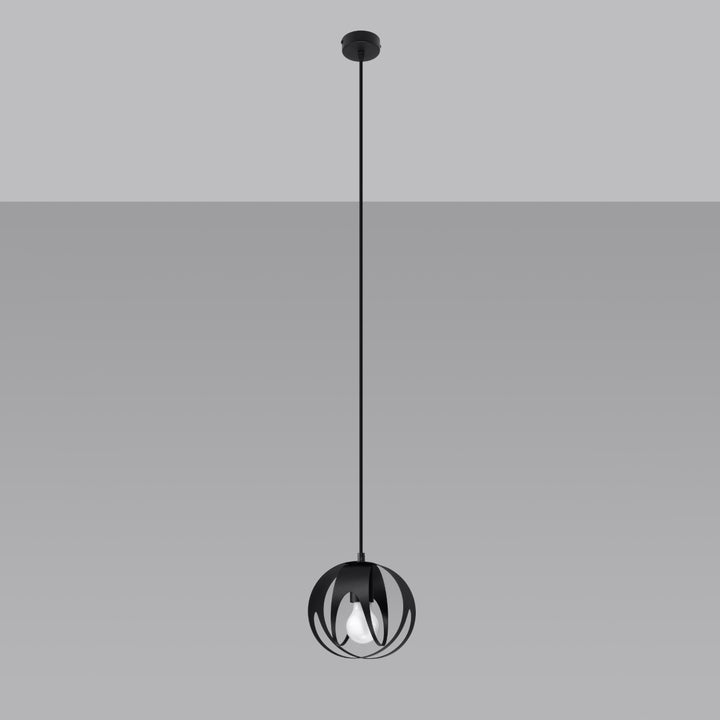 Pendant lamp TULOS 1 black