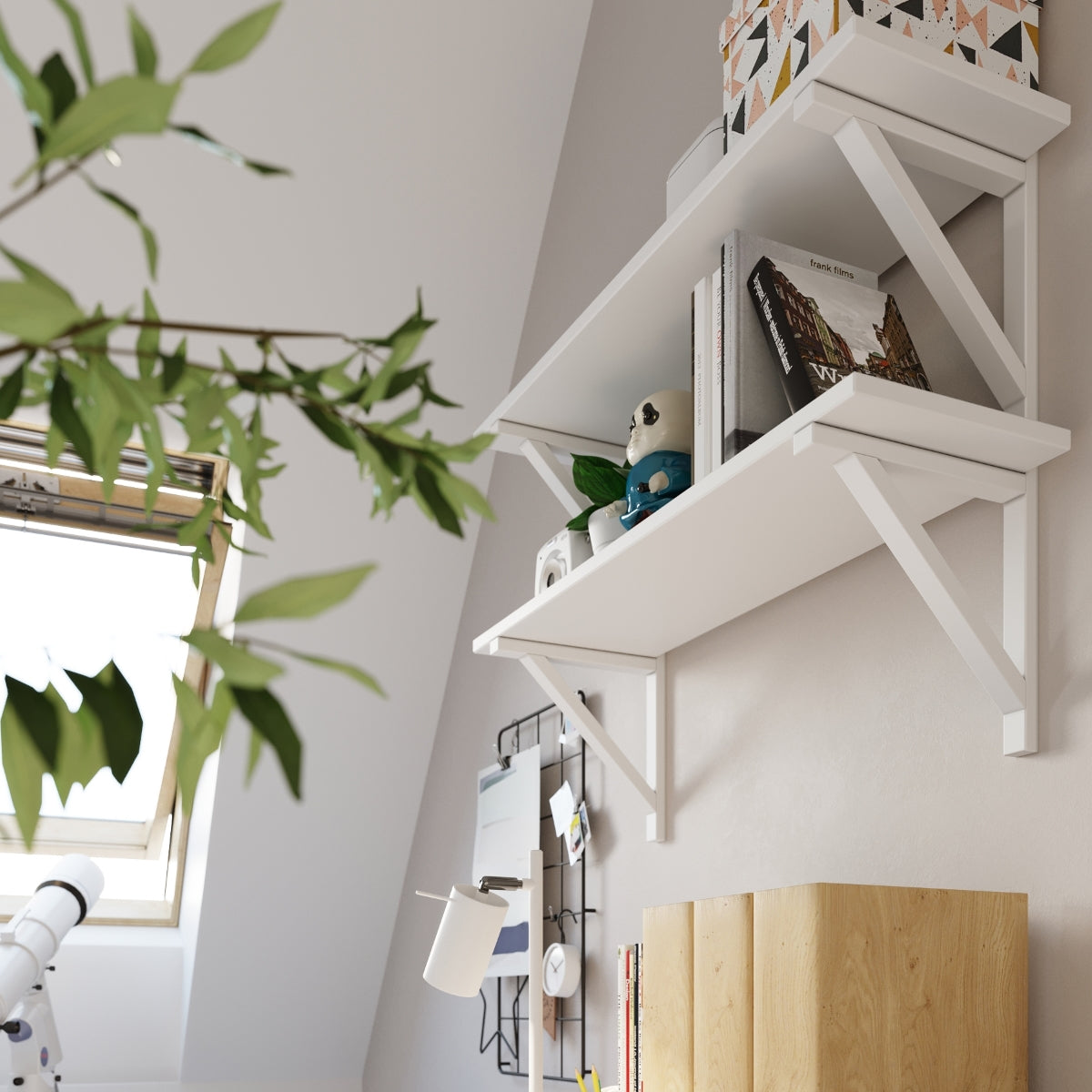 Table lamp RING white