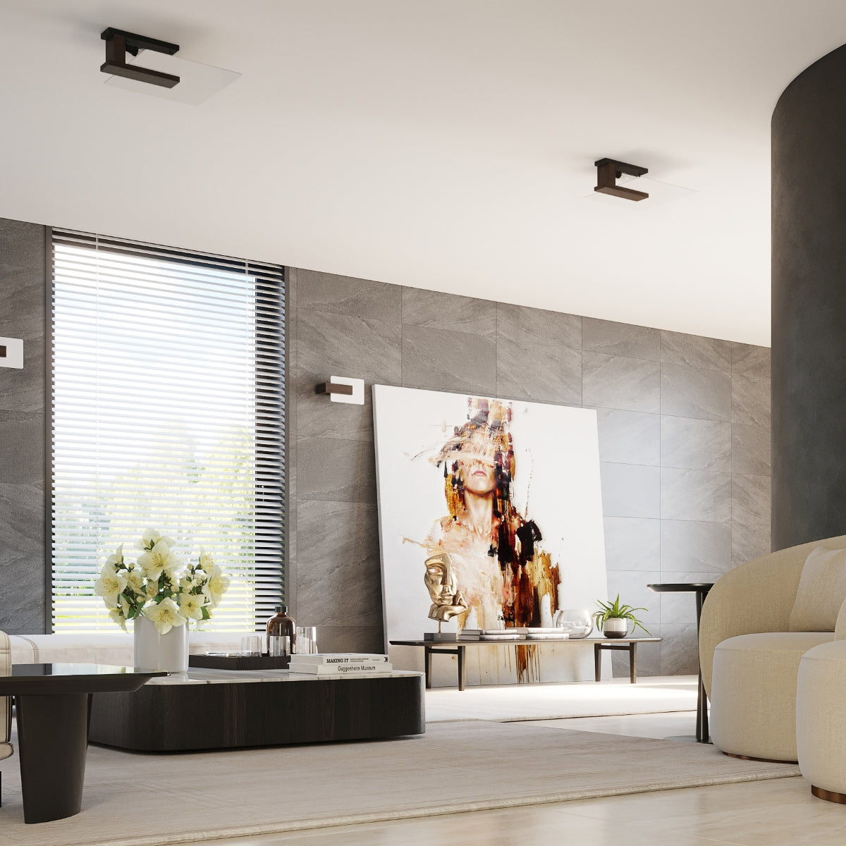 Wall lamp LAPPO wenge