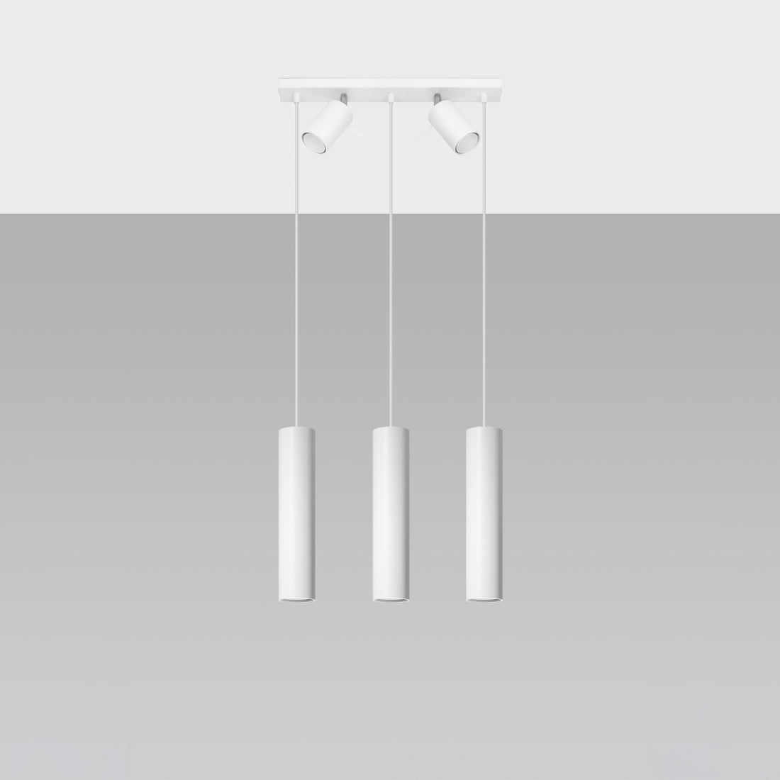 Pendant lamp RING 3 white