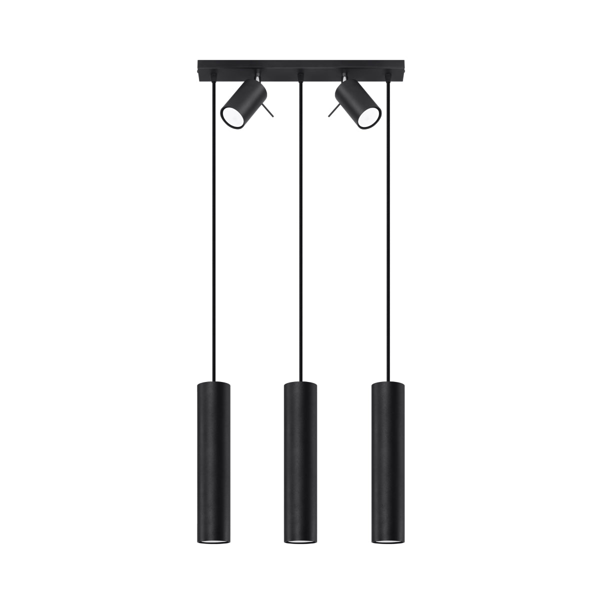 Pendant lamp RING 3 black