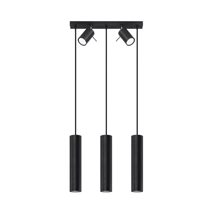 Pendant lamp RING 3 black