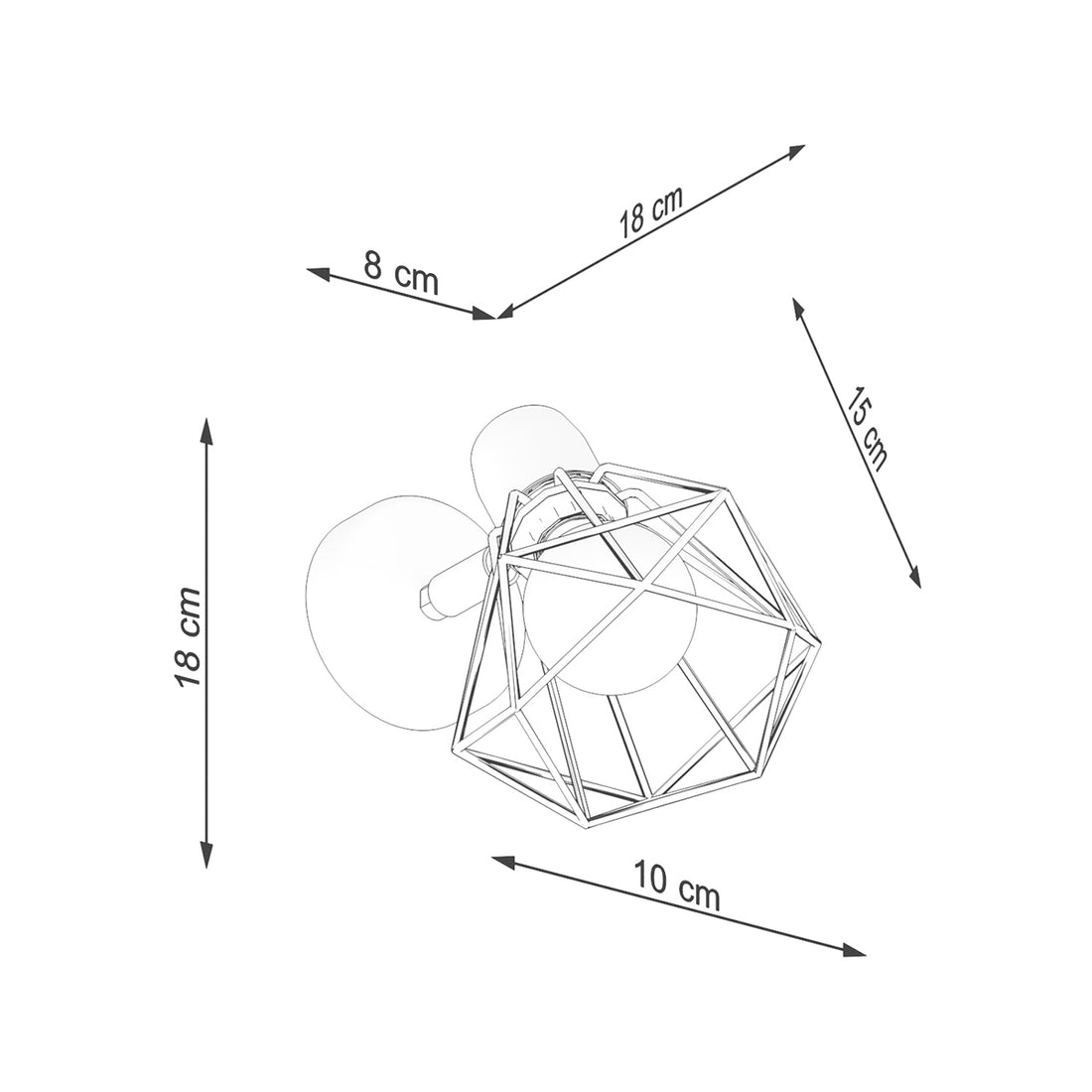 Ceiling lamp ARTEMIS 3 white
