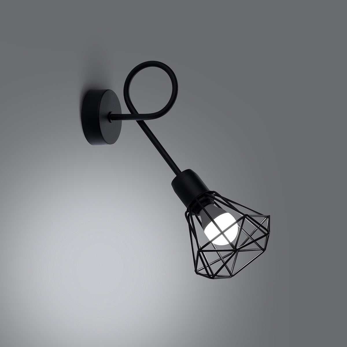 Wall lamp ARTEMIS 1S black