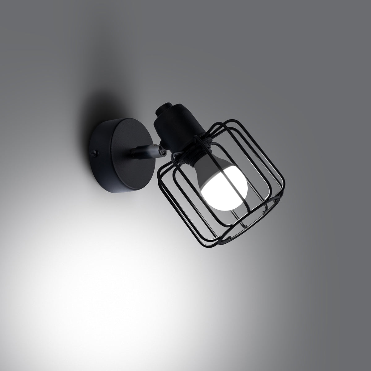 Wall lamp BELUCI 1 black