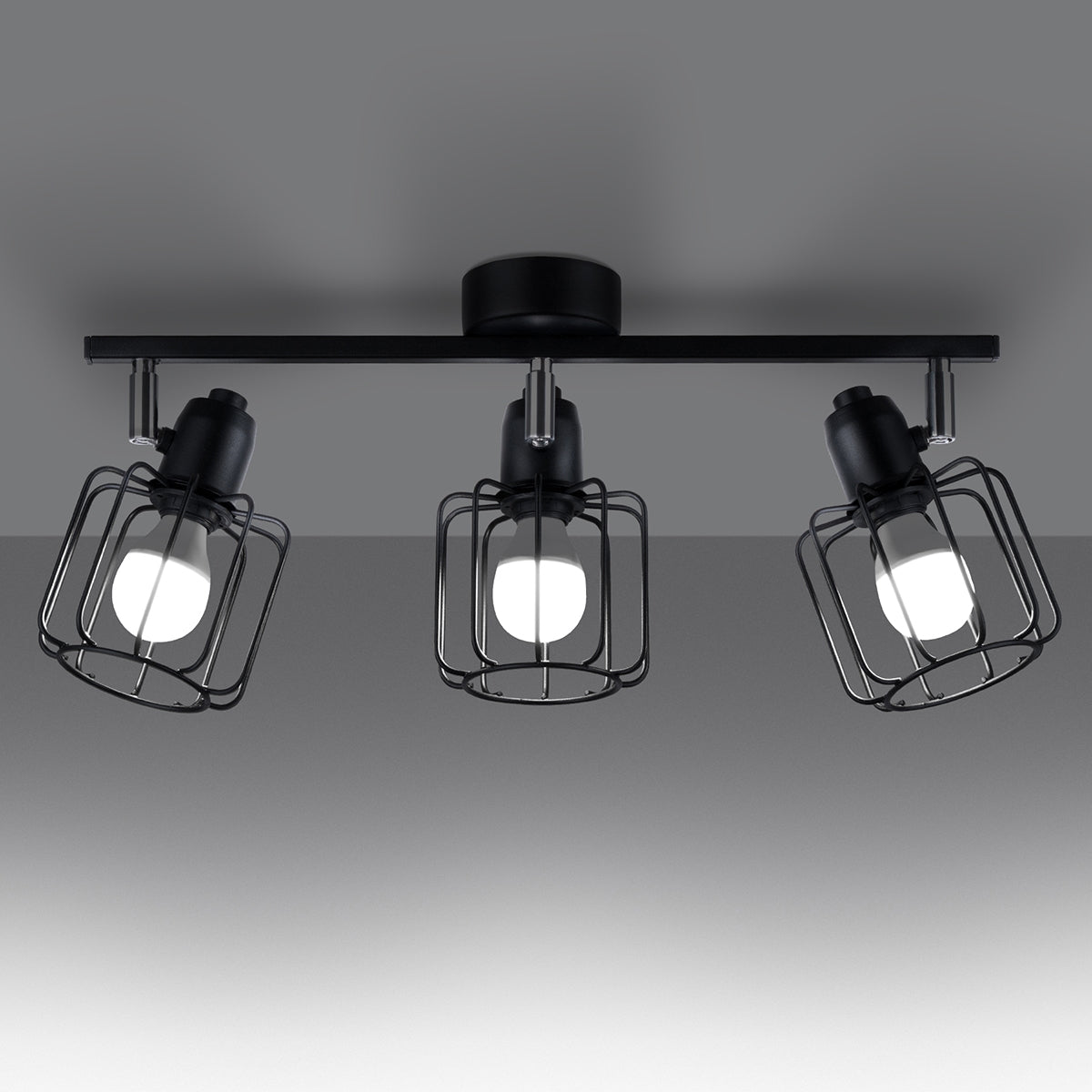 Ceiling lamp BELUCI 3 black