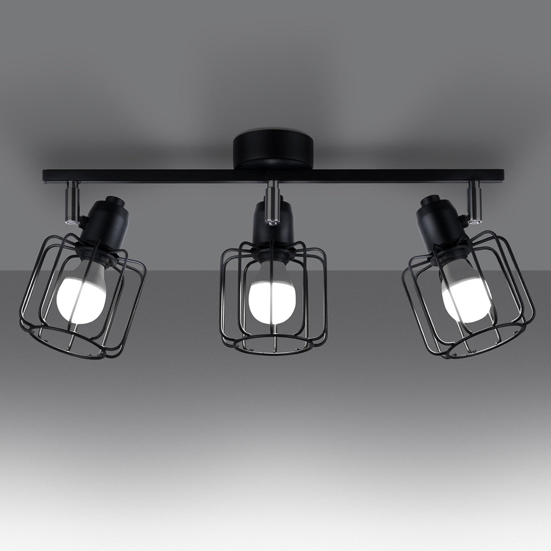 Ceiling lamp BELUCI 3 black