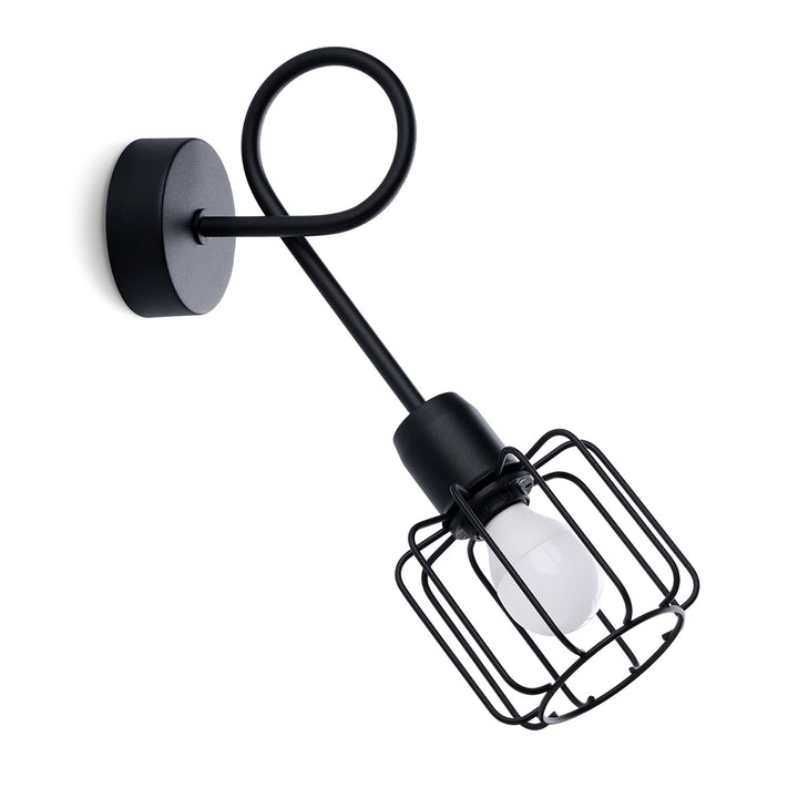 Wandleuchte BELUCI 1S schwarz