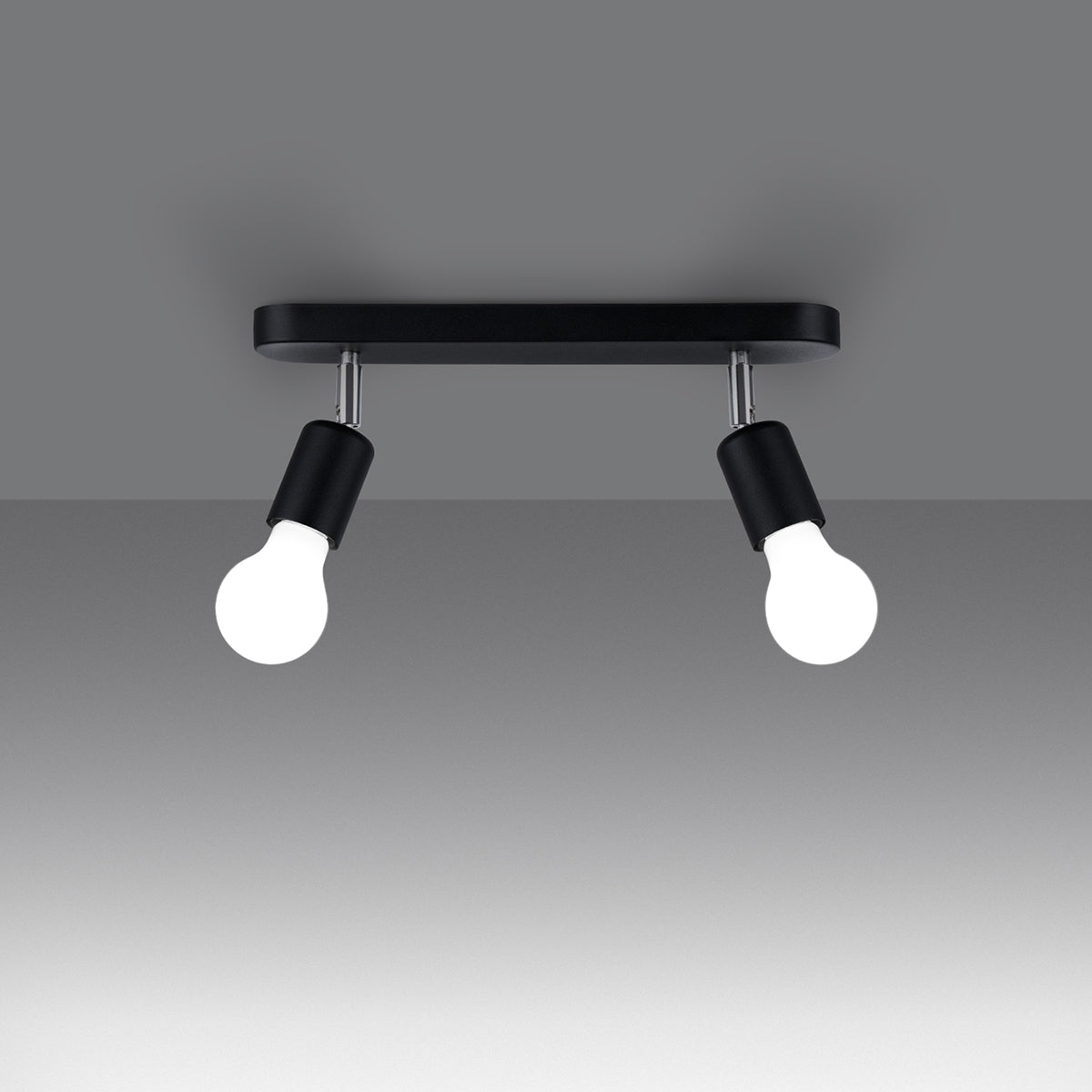 Ceiling lamp FORNES 2 black