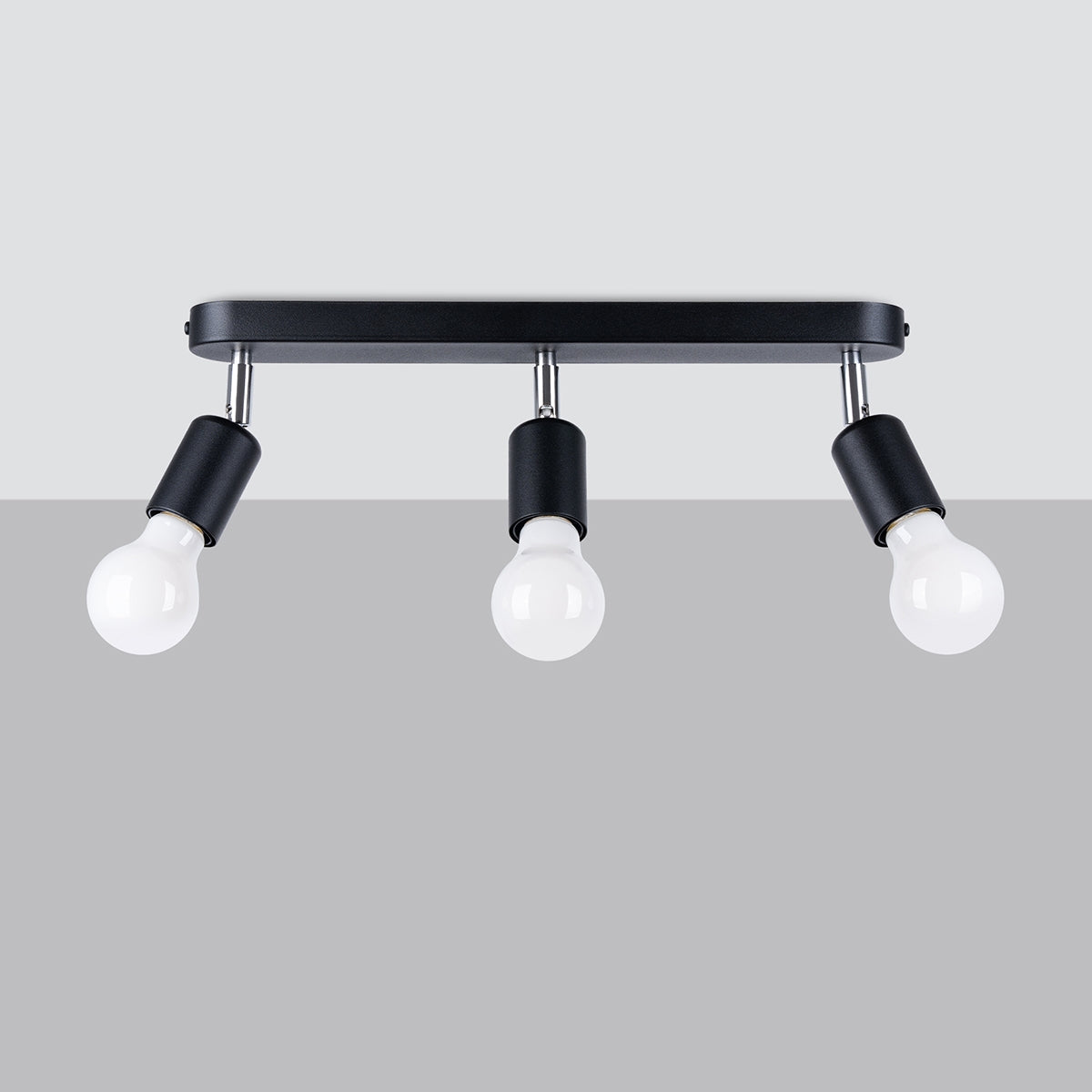 Ceiling lamp FORNES 3 black