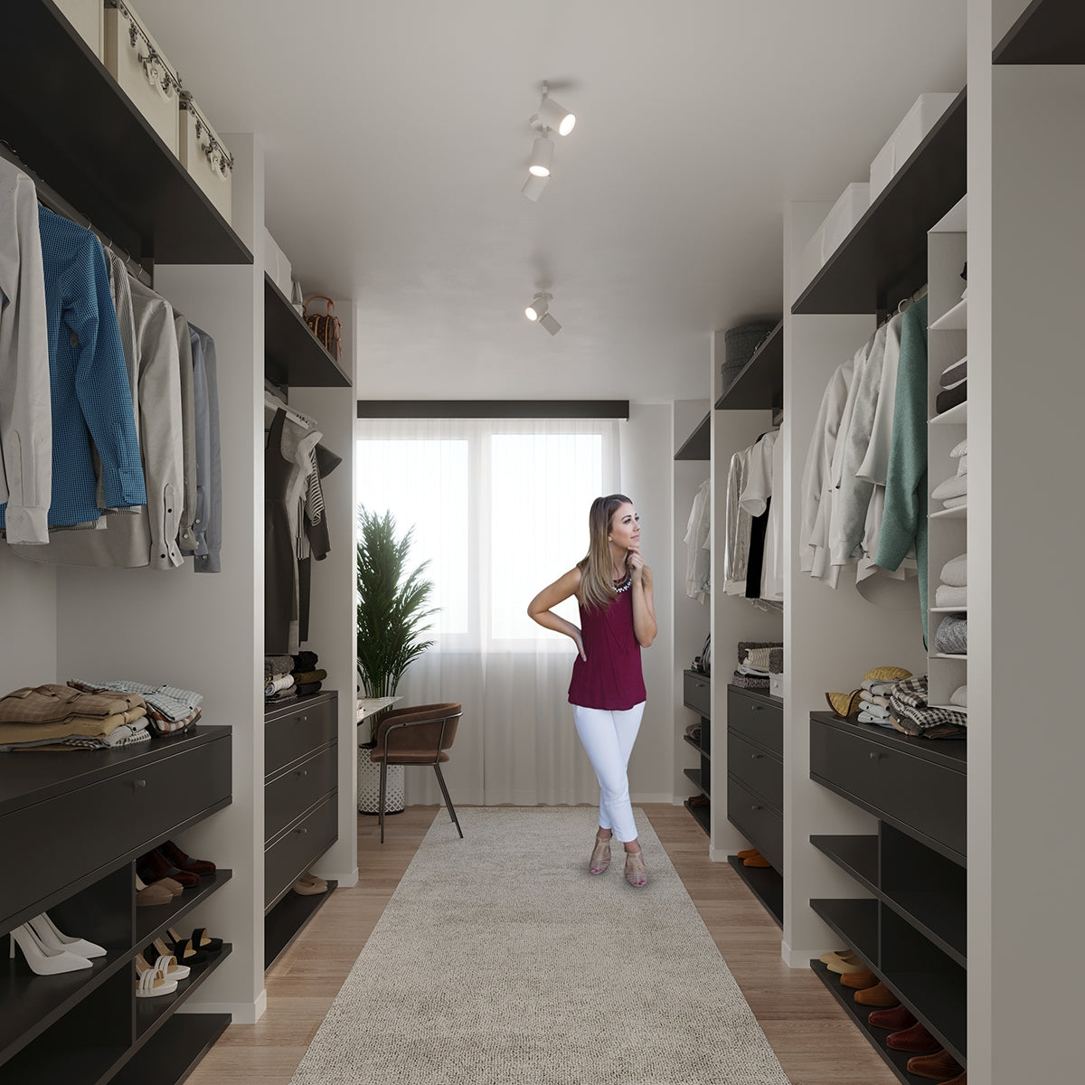 Ceiling lamp LEMMI 2 white