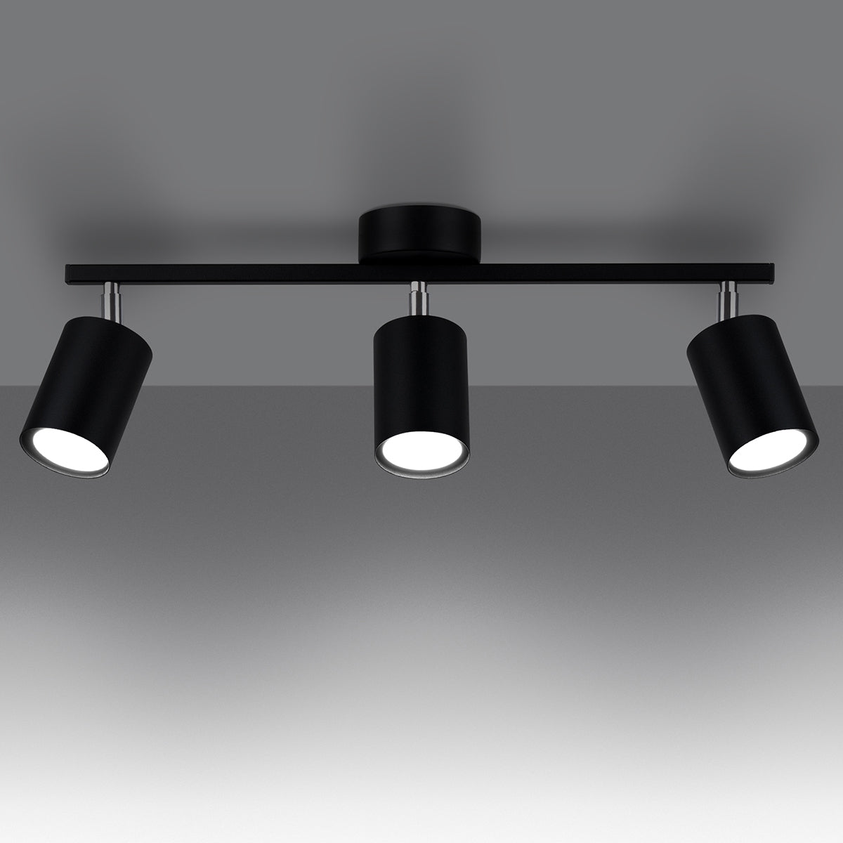 Ceiling lamp LEMMI 3 black