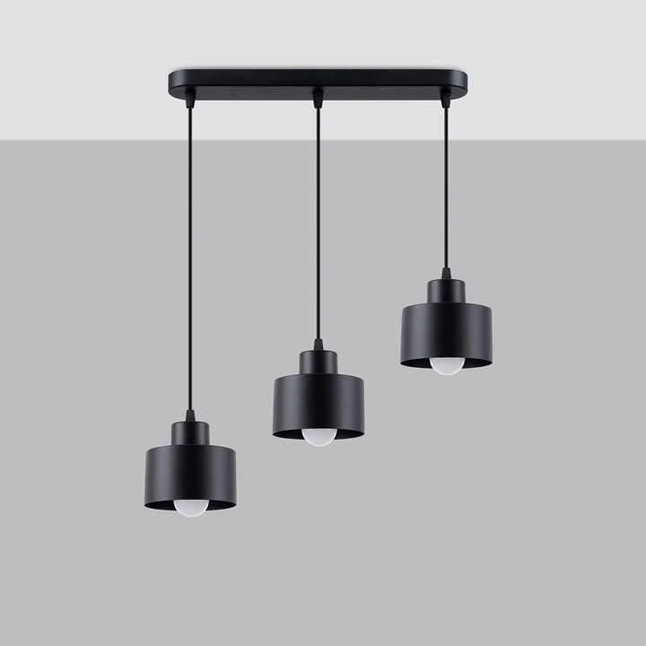 Pendant lamp SAVAR 3 black