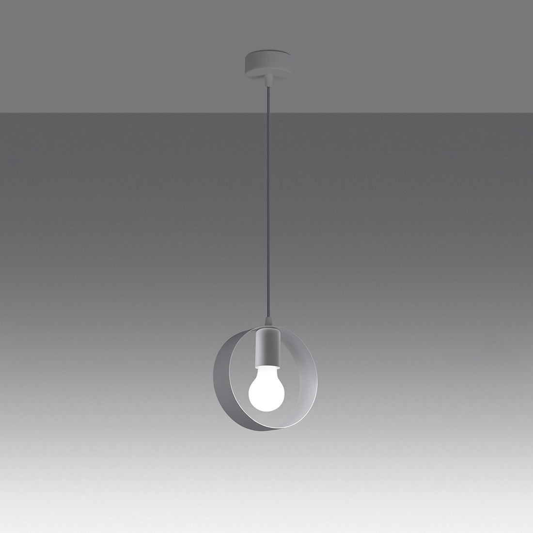 Pendant lamp TITRAN 1 biała