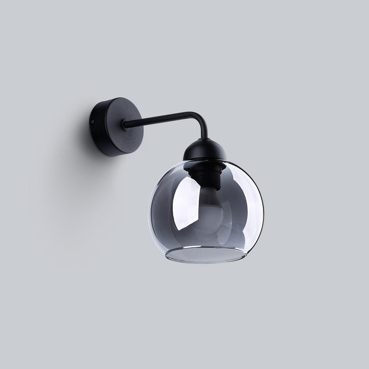 Wandleuchte ALINO 1 schwarz