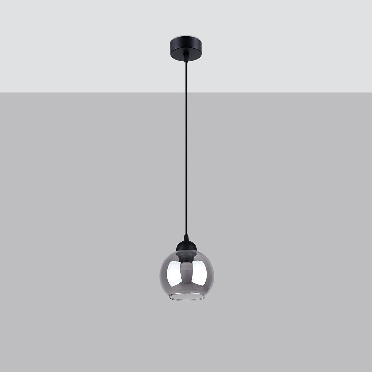 Pendant lamp ALINO 1 black