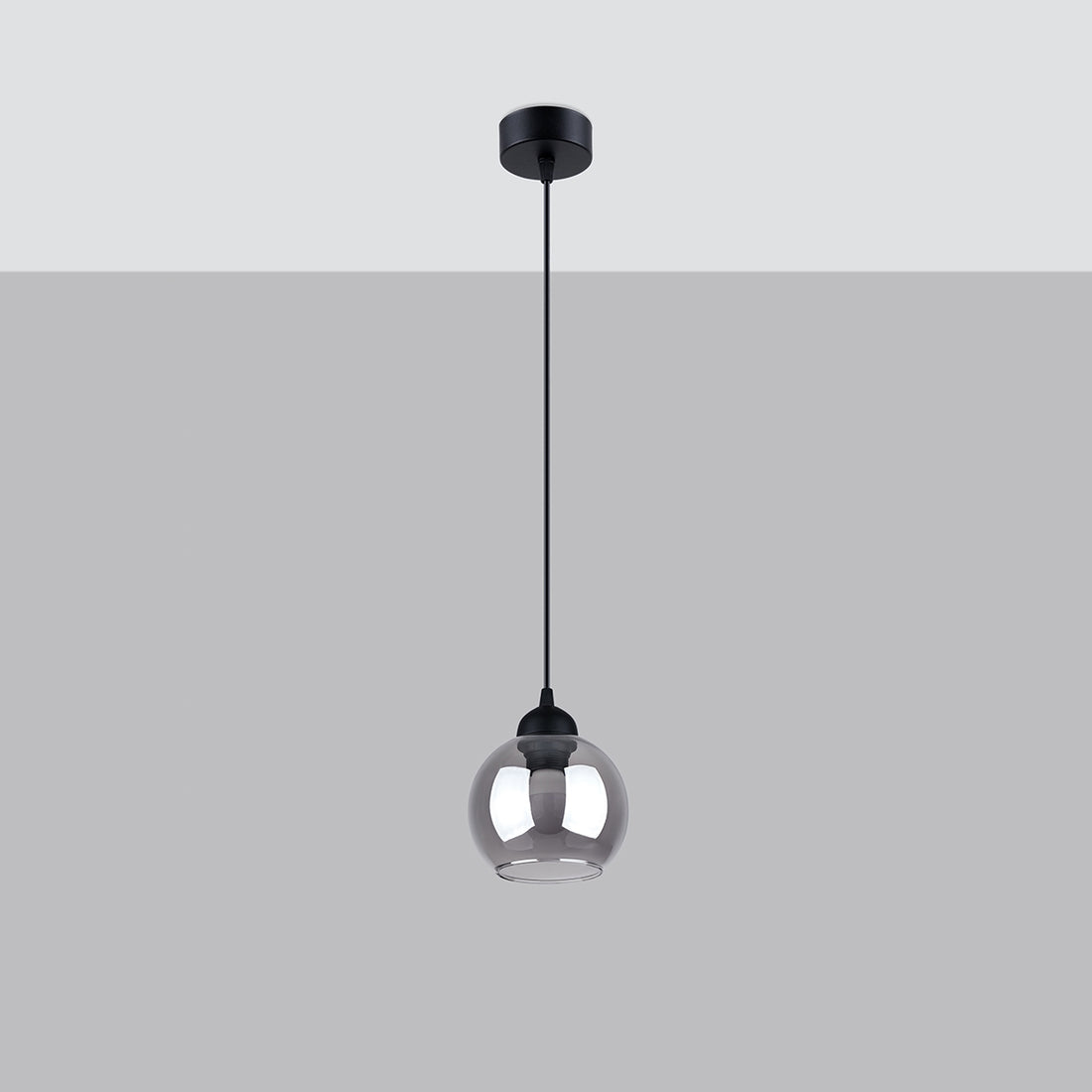 Pendant lamp ALINO 1 black