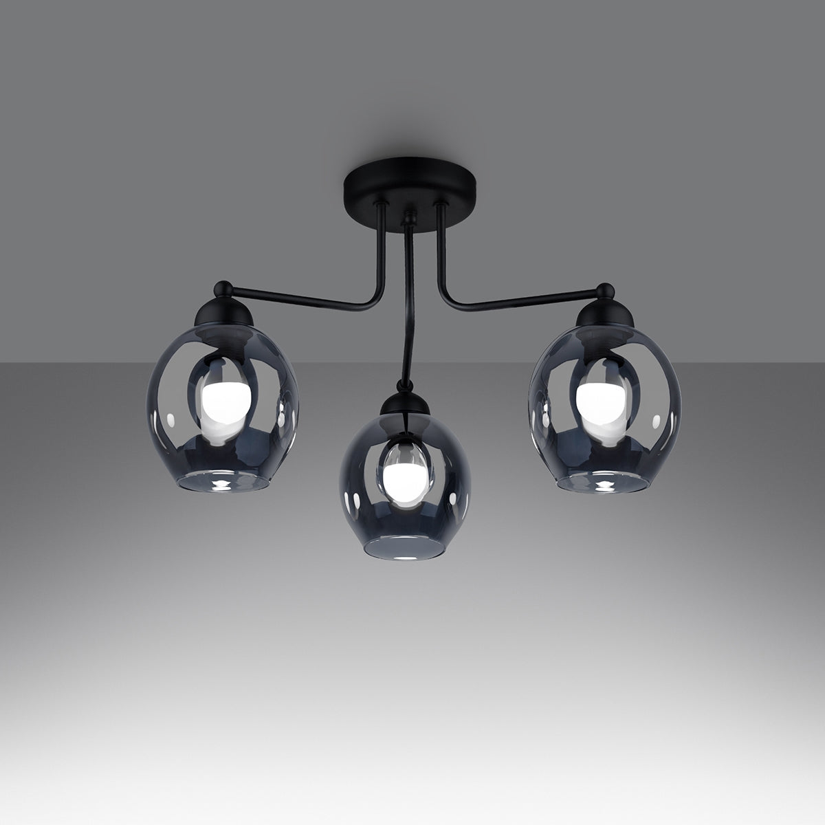 Chandelier FILLAN 3 black