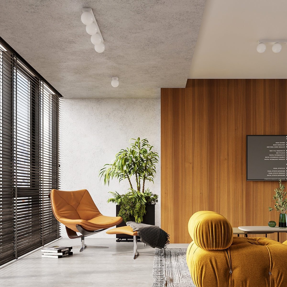 Ceiling lamp YOLI 2 white