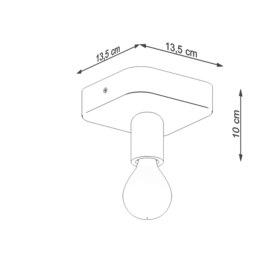 Ceiling lamp TAVO 1